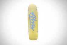Load image into Gallery viewer, ALVA SHORT STUFF DECK - Yellow / Silver Logo
