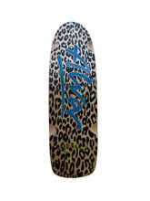 Load image into Gallery viewer, MODERN LEOPARD- Sapphire Blue on Natural Signed 1/1