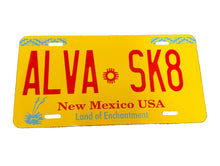 Load image into Gallery viewer, NEW MEXICO DITCH BOARD-Aqua w license plate and gas pedal