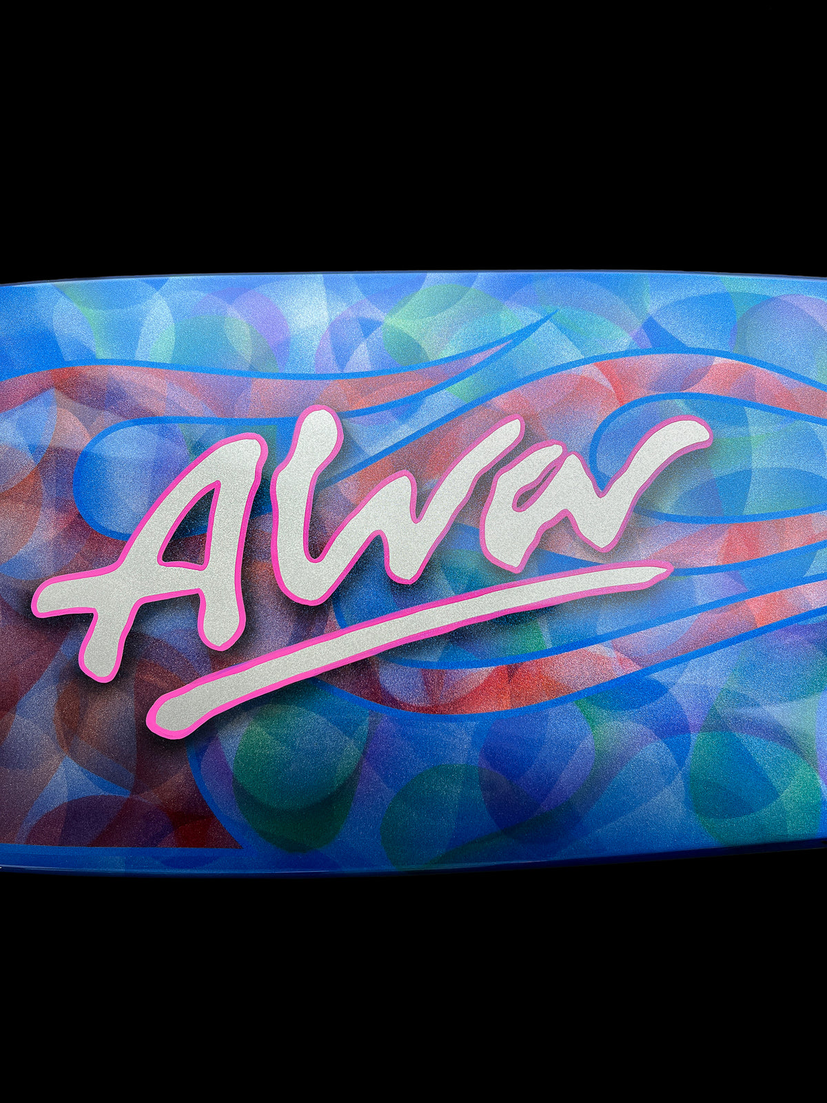 ALVA X MOETALLICA BLUE MAGIC ONE-OF-A-KIND SKATEBOARD #1