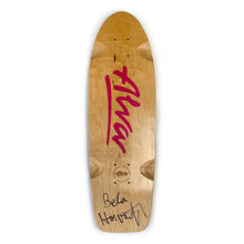 Load image into Gallery viewer, Alva Bela Natural/ Magenta Signed Skateboard Deck