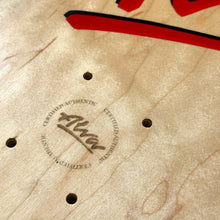 Load image into Gallery viewer, Alva 78 Tri Logo Natural/Red Signed Deck