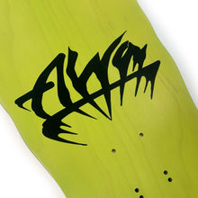 Load image into Gallery viewer, ALVA STREET FIRE - Green w/ Blue. Red logo Deck