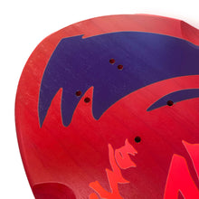 Load image into Gallery viewer, ALVA STREET FIRE -  Red with purple, orange and pink logo Deck