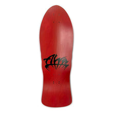 Load image into Gallery viewer, ALVA STREET FIRE -  Red with purple, orange and pink logo Deck
