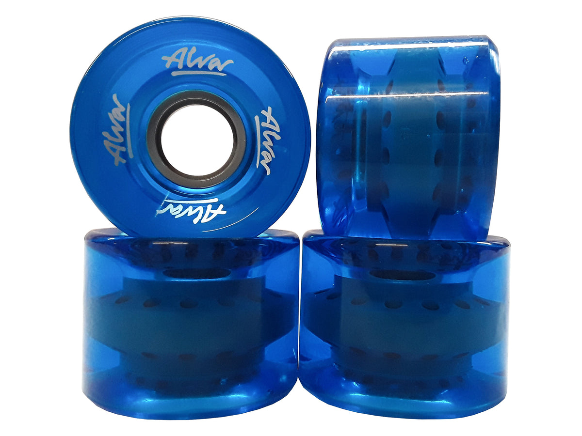 CRUISER WHEELS - CLEAR BLUE – Alva-Skates.com