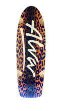 Load image into Gallery viewer, 1979 LEOPARD - signed- one of a kind hand made color way- white OG logo on orange leopard
