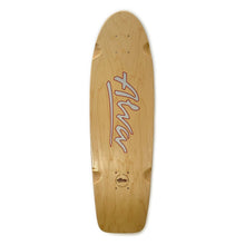 Load image into Gallery viewer, ALVA 1978 OG LOGO DECK - SILVER/RED
