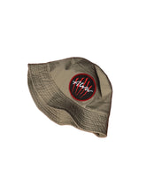 Load image into Gallery viewer, ALVA KHAKI SCRATCH PATCH BUCKET HAT
