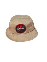 Load image into Gallery viewer, ALVA KHAKI SCRATCH PATCH BUCKET HAT
