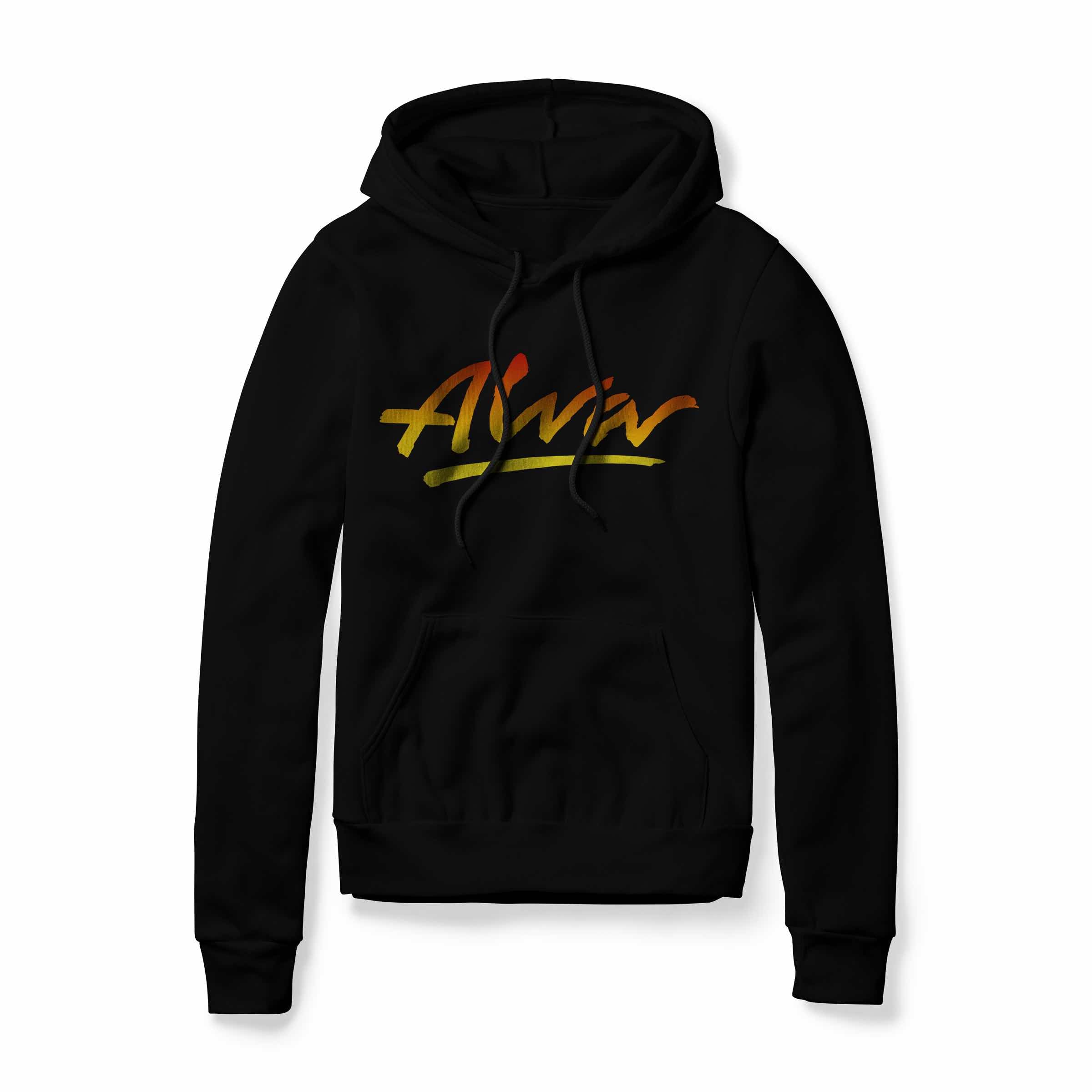 ALVA BLACK OG FLAME LOGO HOODIE – Alva-Skates.com