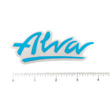 Load image into Gallery viewer, ALVA OG LOGO STICKER- Aqua
