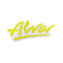 Load image into Gallery viewer, ALVA OG LOGO STICKER - YELLOW
