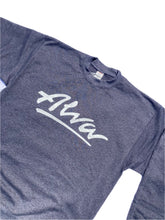 Load image into Gallery viewer, Alva Crewneck Sweatshirt Heather Grey with Silver OG Logo
