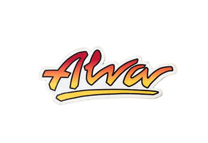 ALVA OG LOGO STICKER- FADE