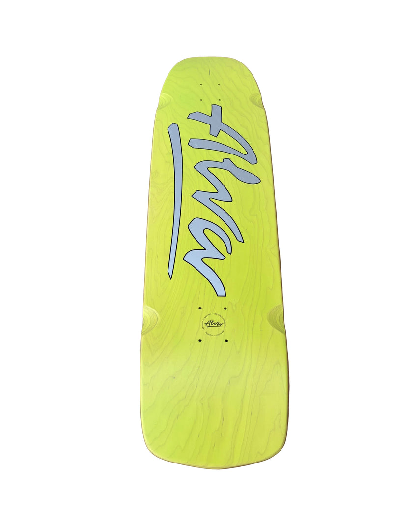 ALVA SHORT STUFF DECK -  Neon Yellow