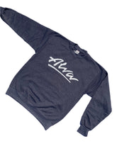 Load image into Gallery viewer, Alva Crewneck Sweatshirt Heather Grey with Silver OG Logo
