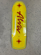 Load image into Gallery viewer, NEW MEXICO DITCH BOARD- Yellow w license plate and gas pedal
