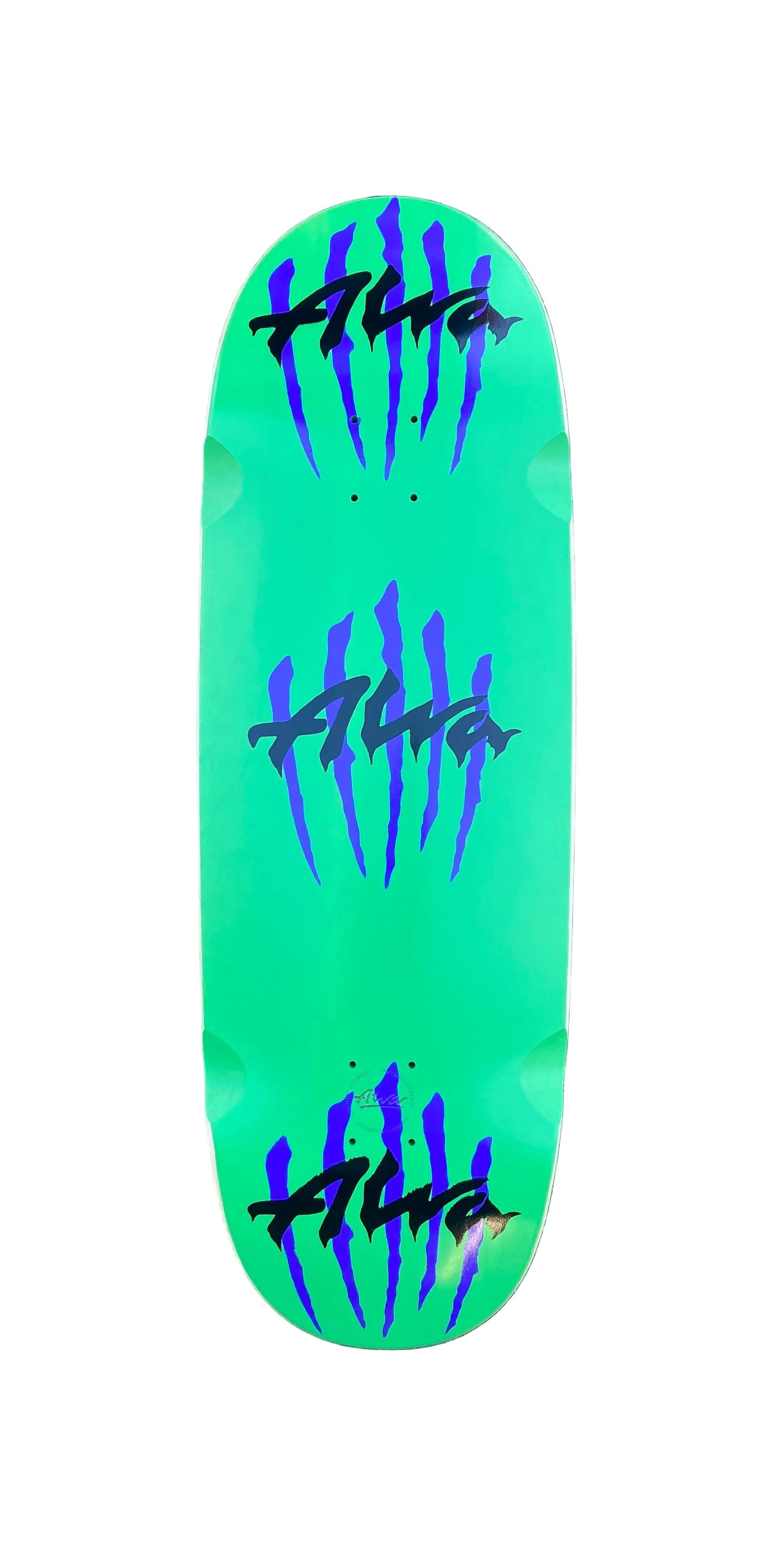 ALVA EGG Blue Triple Scratch Team logo Deck – Alva-Skates.com