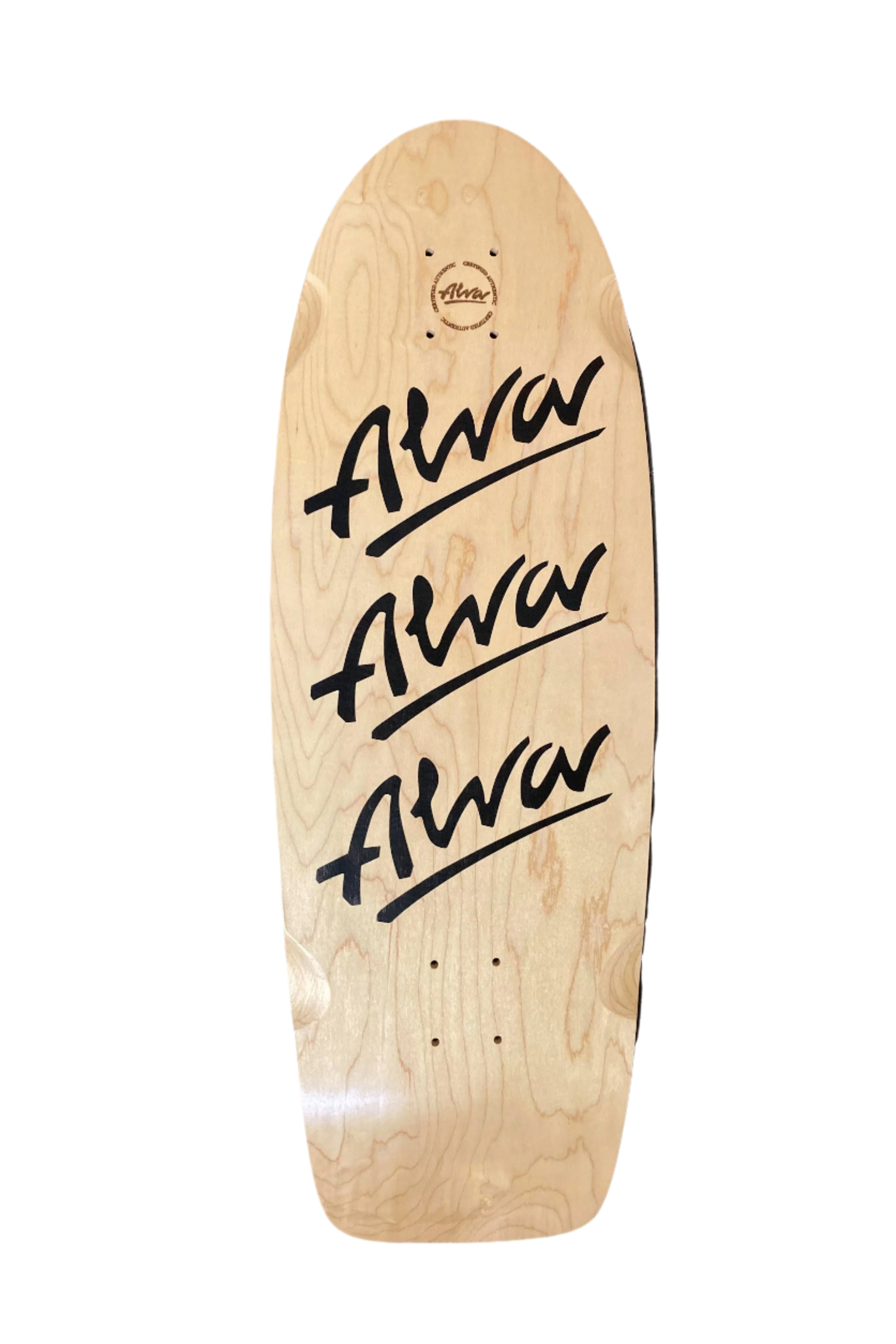 ALVA SKATES 90s後期 3連 USA製 アメリカ製 ビンテージ ALVA TRI-LOGO PIG DECK - BLACK – Alva-Skates.com