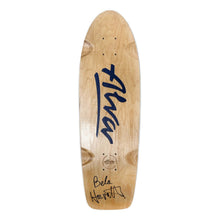 Load image into Gallery viewer, Alva Bella Natural/Cobalt Blue Signed Skateboard Deck
