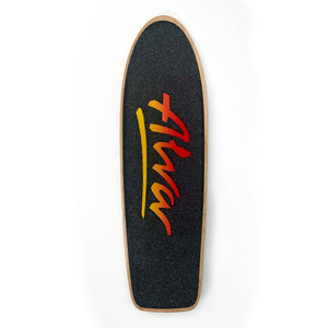 Alva Bella Natural/Cobalt Blue Signed Skateboard Deck