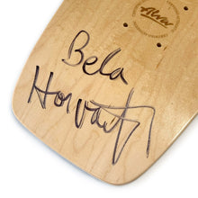 Load image into Gallery viewer, Alva Bela Natural/ Magenta Signed Skateboard Deck
