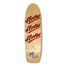 Load image into Gallery viewer, Alva 78 Tri Logo Natural/Red Signed Deck
