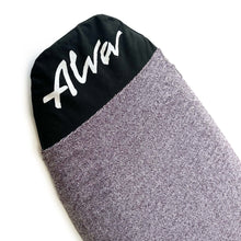 Load image into Gallery viewer, BOARD SOCK - GREY/BLACK 5&#39;6&quot;
