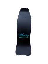 Load image into Gallery viewer, ALVA Signed Modern Agresion Deck with OG Light weave Black on Black Leopard graphic
