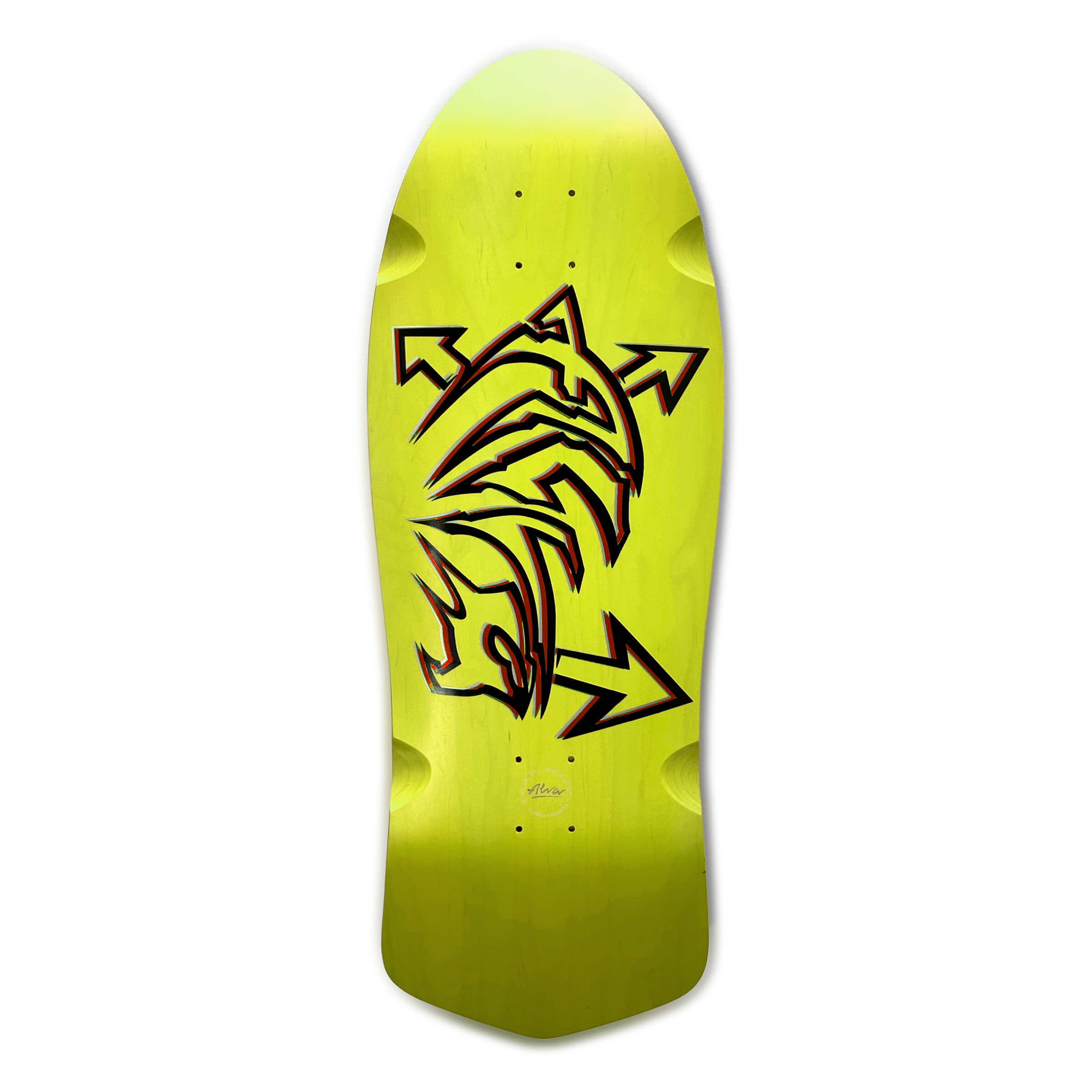 ALVA DOLPHIN - GREEN/SILVER/RED/BLACK – Alva-Skates.com