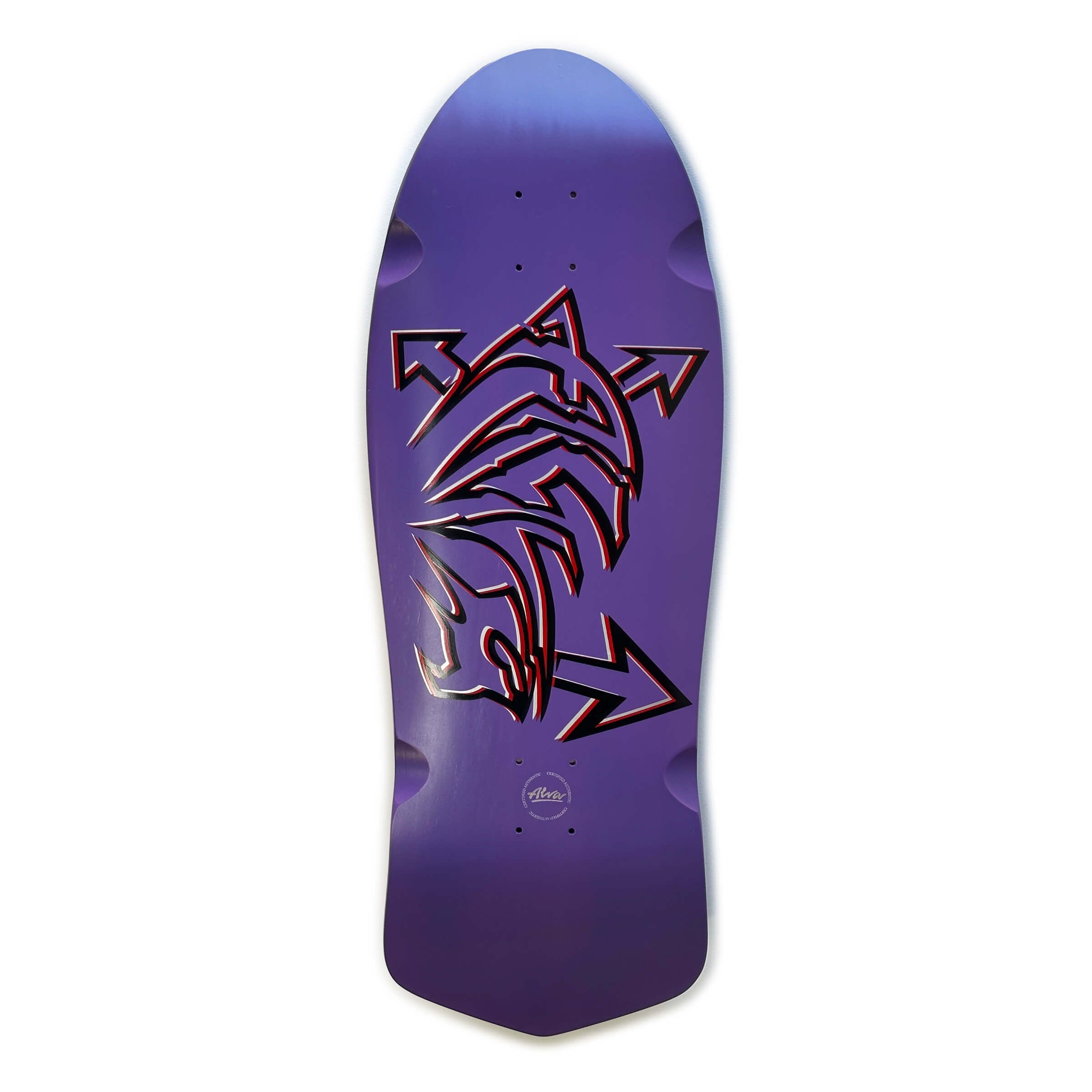 ALVA DOLPHIN - PURPLE/SILVER/RED/BLACK – Alva-Skates.com