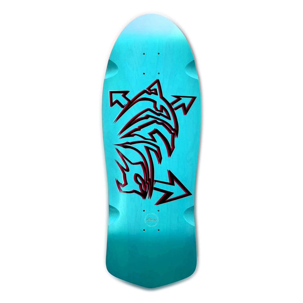 ALVA DOLPHIN - AQUA/SILVER/RED/BLACK