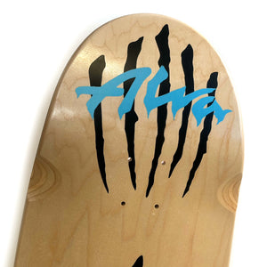 ALVA EGG with Light Blue Triple Scratch logo Team Deck