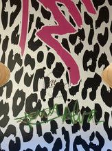 Load image into Gallery viewer, 1979 LEOPARD - SILVER/BLACK/METALLIC MAGENTA Signed
