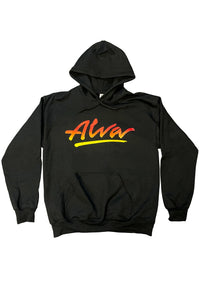 ALVA BLACK OG FLAME LOGO HOODIE