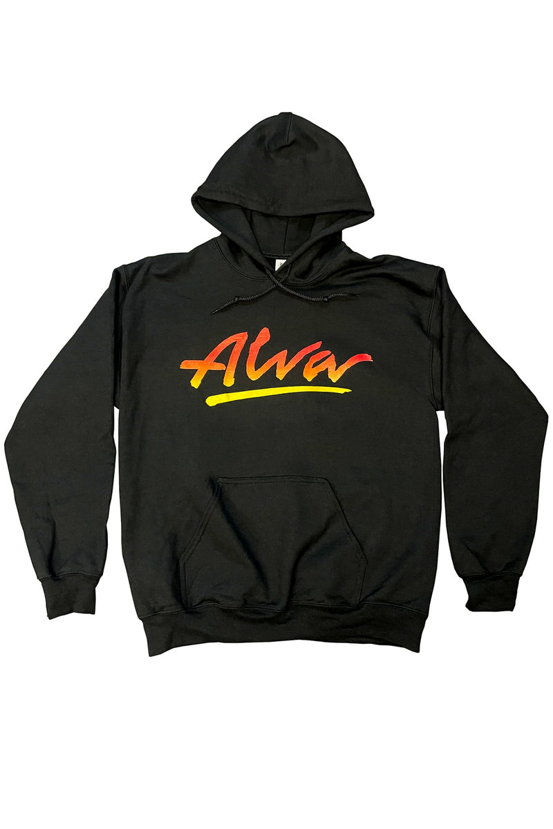 ALVA BLACK OG FLAME LOGO HOODIE