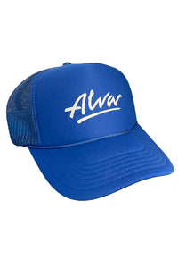 ALVA BLUE OG LOGO TRUCKER HAT