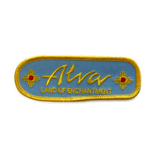 Load image into Gallery viewer, ALVA LAND OF ENCHANTMENT LOGO EMBROIDERED IRON ON PATCH
