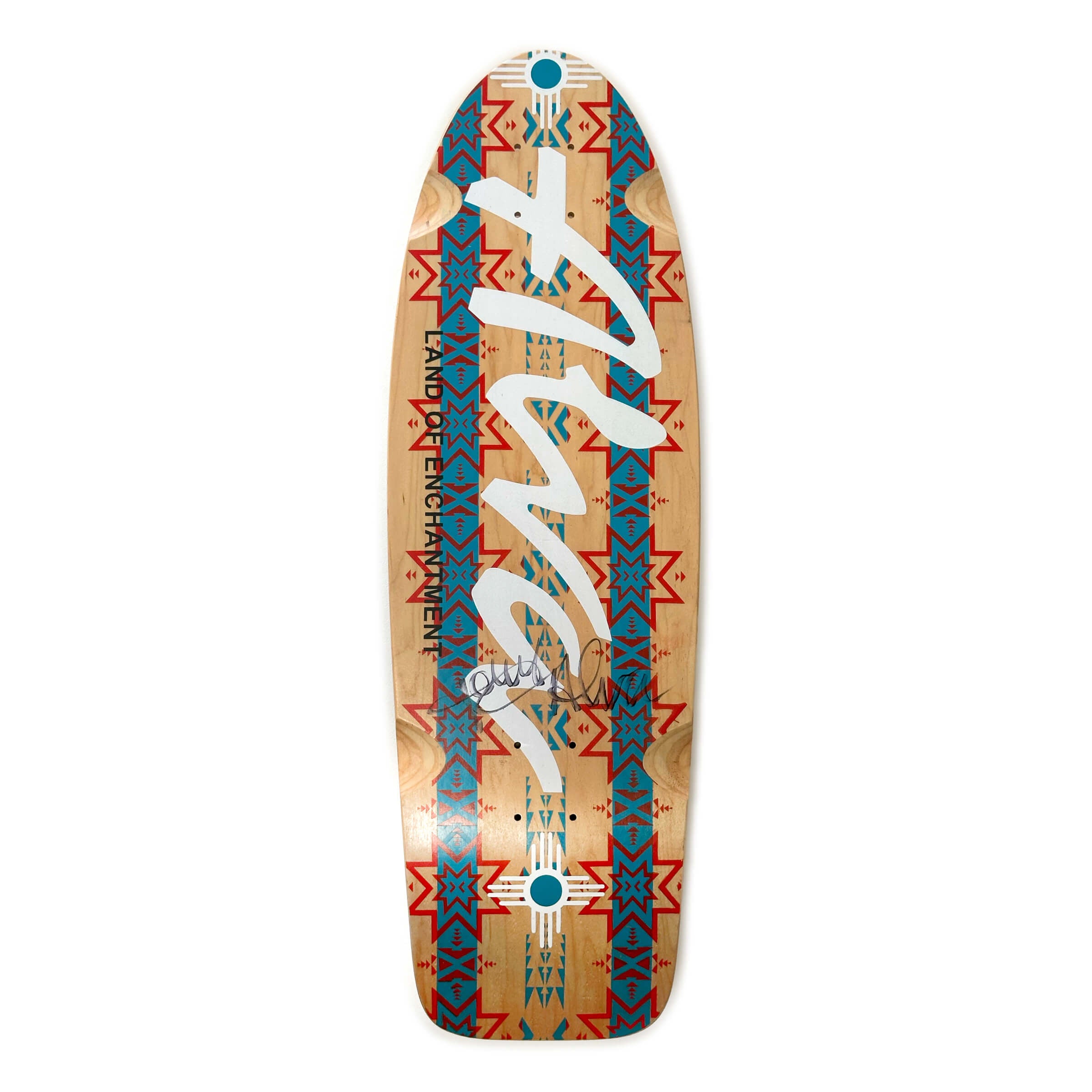 Z*a様 アルバスケーツ　ALVA SKATES ダブル ダイヤモンド クルーザ Alva 79 Land Of Enchantment Natural Signed Skateboard Deck – Alva