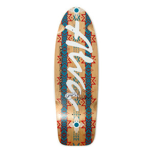 Alva 79 Land Of Enchantment Natural Signed Skateboard Deck