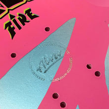 Load image into Gallery viewer, Alva Street Fire Pink Signed Skateboard Deck
