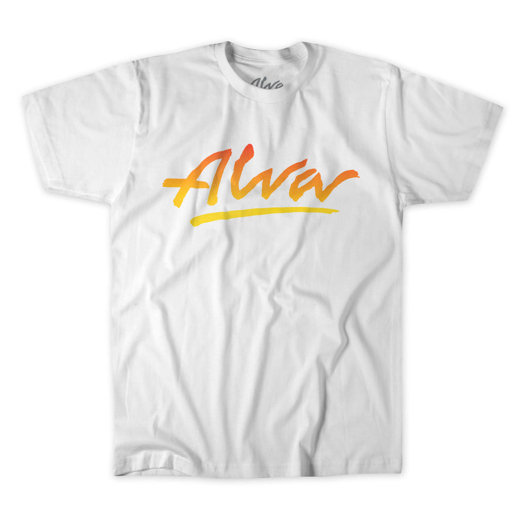 ALVA WHITE OG LOGO T-SHIRT