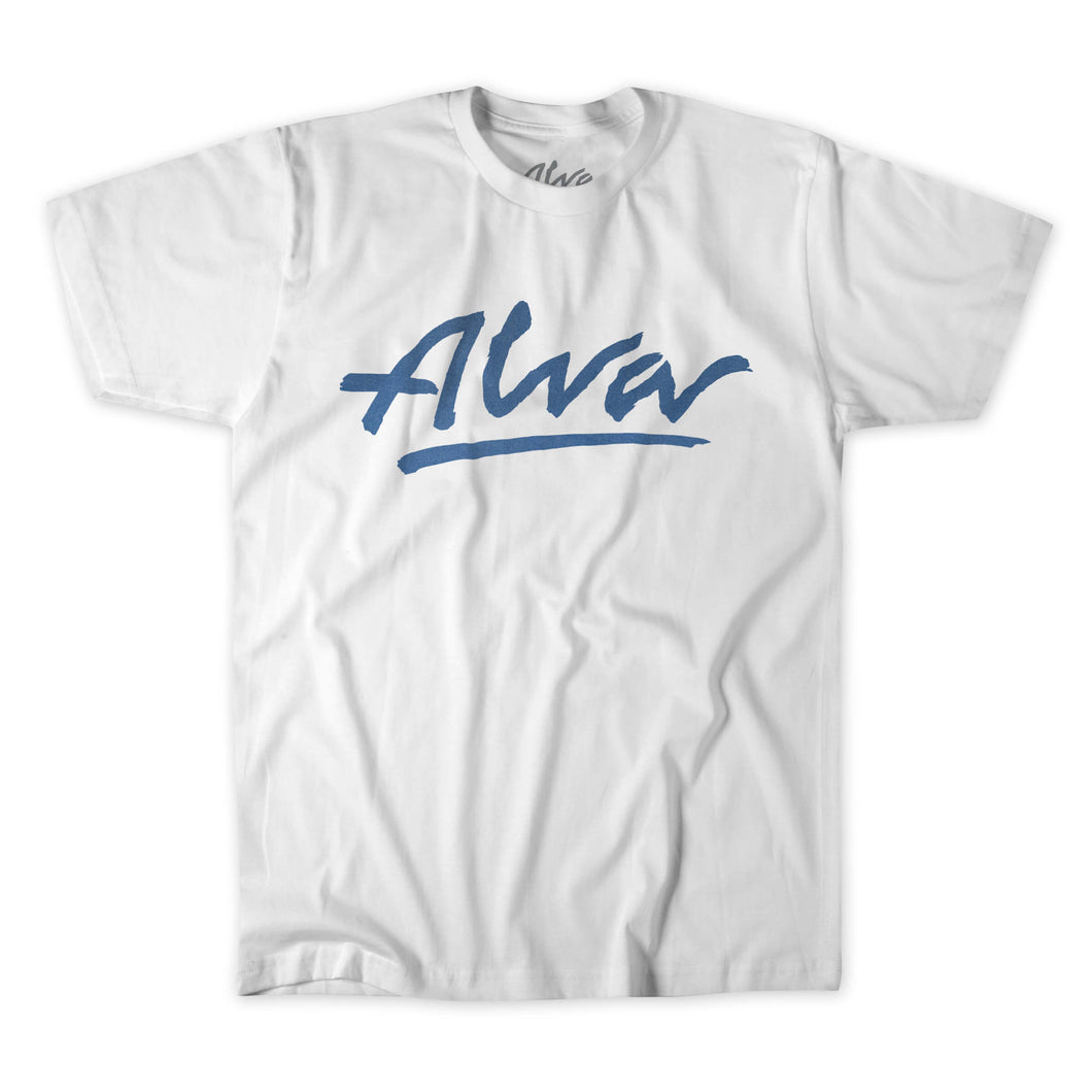ALVA OG LOGO T-SHIRT -BLUE TEAL