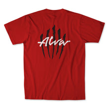 Load image into Gallery viewer, ALVA RED SCRATCH LOGO T-SHIRT
