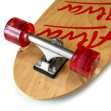 Load image into Gallery viewer, ALVA TRI-LOGO custom  COMPLETE-RED with clear red wheels
