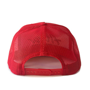 ALVA RED OG LOGO SNAPBACK HAT - 5 PANEL