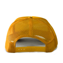 Load image into Gallery viewer, ALVA YELLOW OG LOGO TRUCKER HAT
