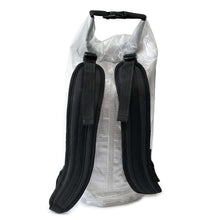 Load image into Gallery viewer, WET/DRY BACK PACK BAG - TRANSLUCENT WHITE
