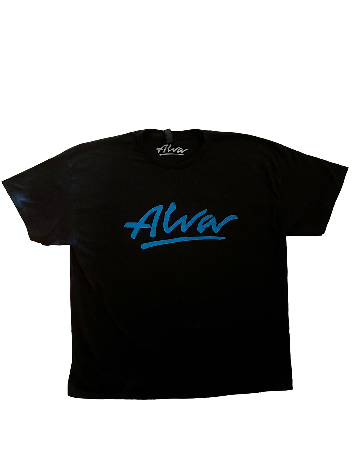 ALVA OG LOGO T-SHIRT BLACK -BLUE